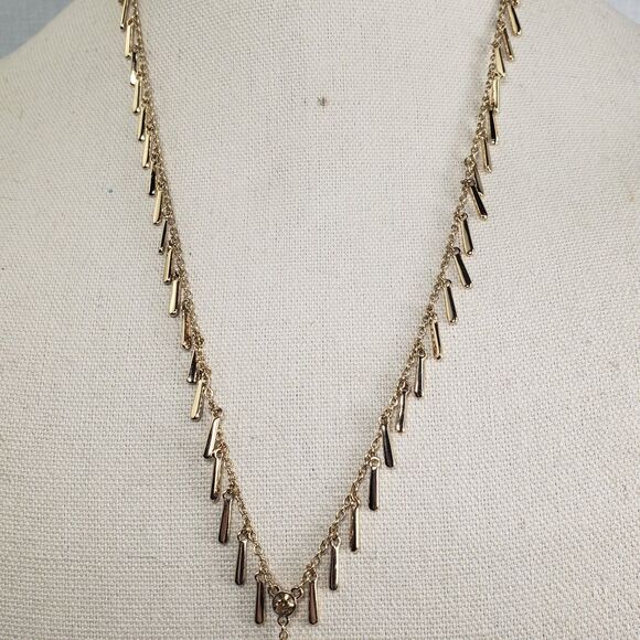 Vintage Kenneth Cole New York Dangle Bars Dangle Bars 24" Necklace w/6" Tassel - Picture 7 of 16